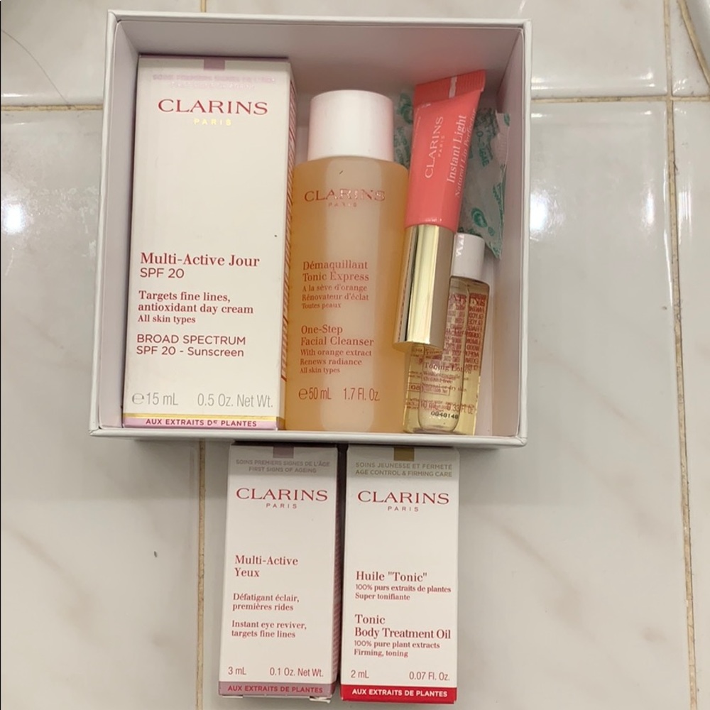 Clarins gift set